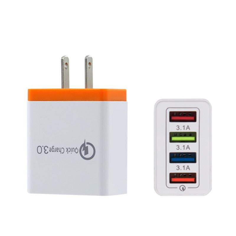 4USB mobile phone charger
