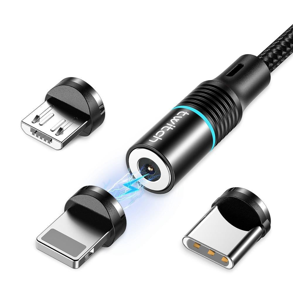 Magnetic Micro USB Type C Cable
