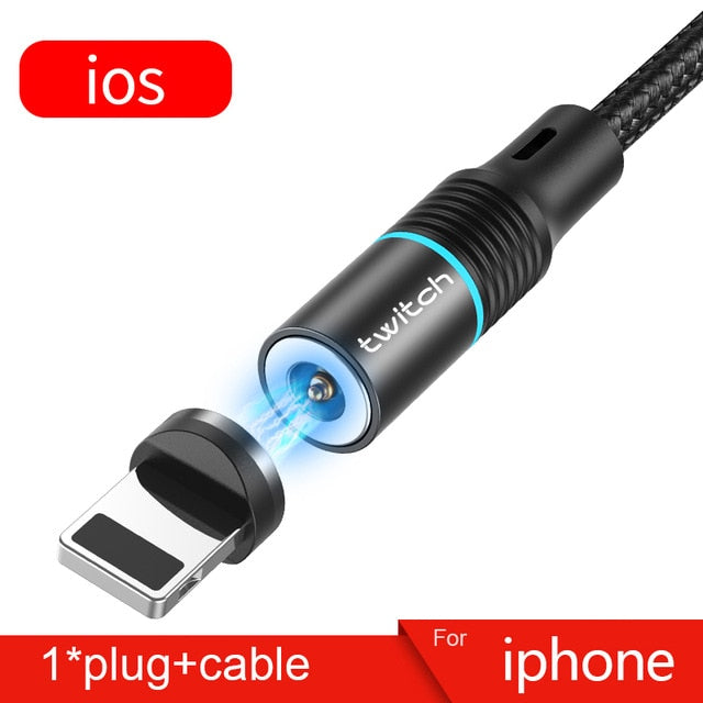 Magnetic Micro USB Type C Cable