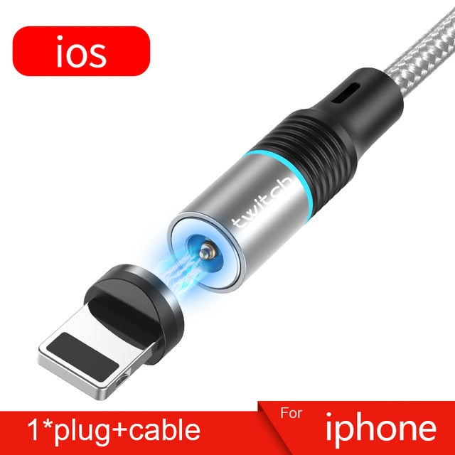 Magnetic Micro USB Type C Cable