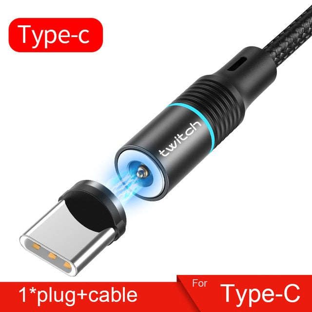 Magnetic Micro USB Type C Cable