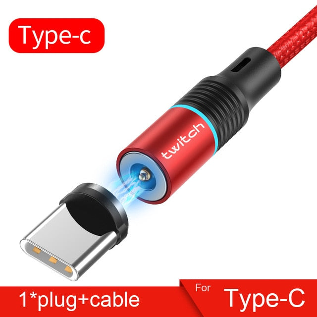 Magnetic Micro USB Type C Cable