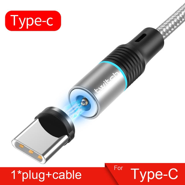 Magnetic Micro USB Type C Cable