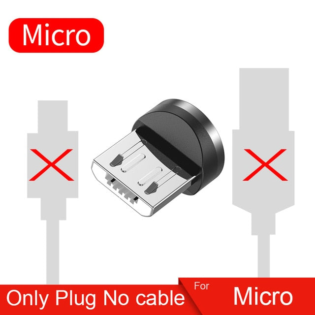Magnetic Micro USB Type C Cable