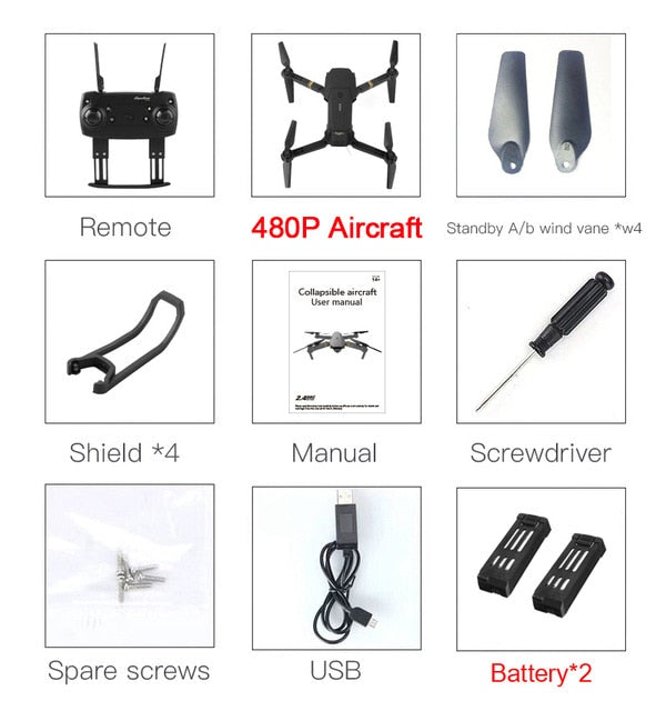 Foldable Arm RC Quadcopter  Drone
