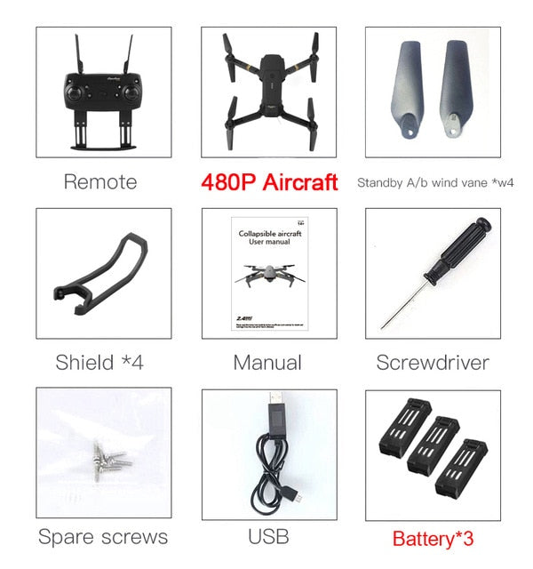 Foldable Arm RC Quadcopter  Drone