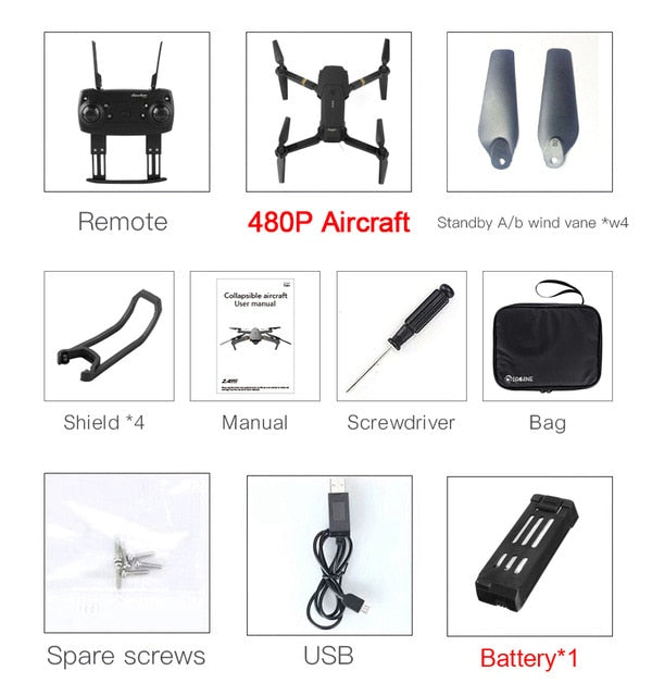 Foldable Arm RC Quadcopter  Drone