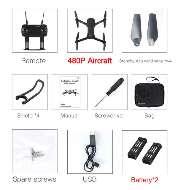 Foldable Arm RC Quadcopter  Drone