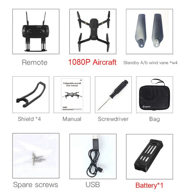 Foldable Arm RC Quadcopter  Drone