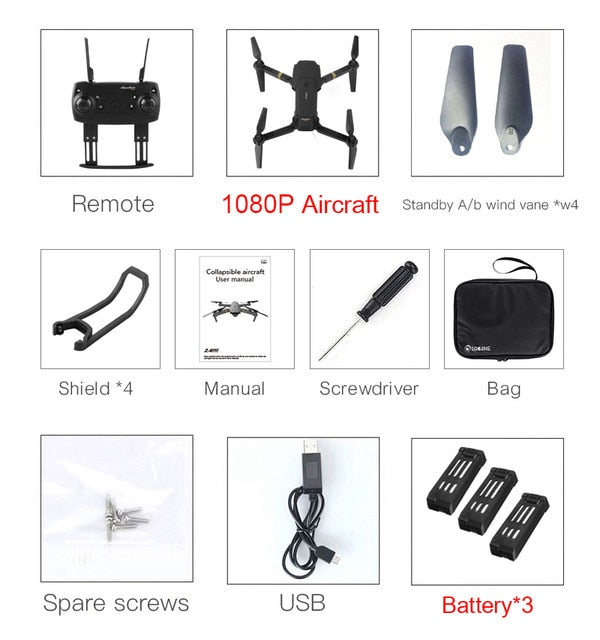 Foldable Arm RC Quadcopter  Drone