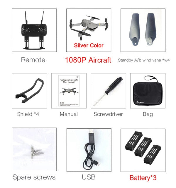 Foldable Arm RC Quadcopter  Drone