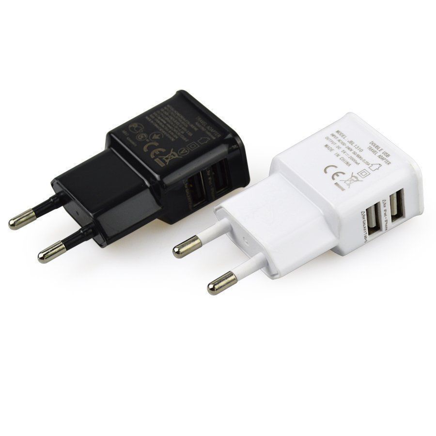 Dual USB Universal Mobile Phone Chargers